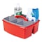 Storex Large Caddy with Sorting Cups, Red, 2PK 00981U02C - alternate 8